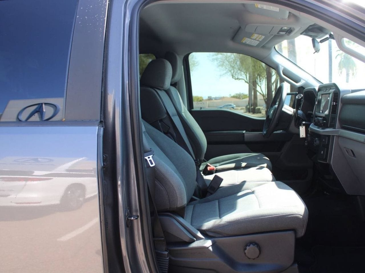 Used 2023 Carbonized Gray Metallic Ford XLT image 15