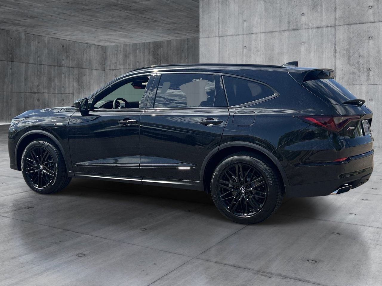New 2026 Majestic Black Pearl Acura SH-AWD A-Spec Advance Package image 3