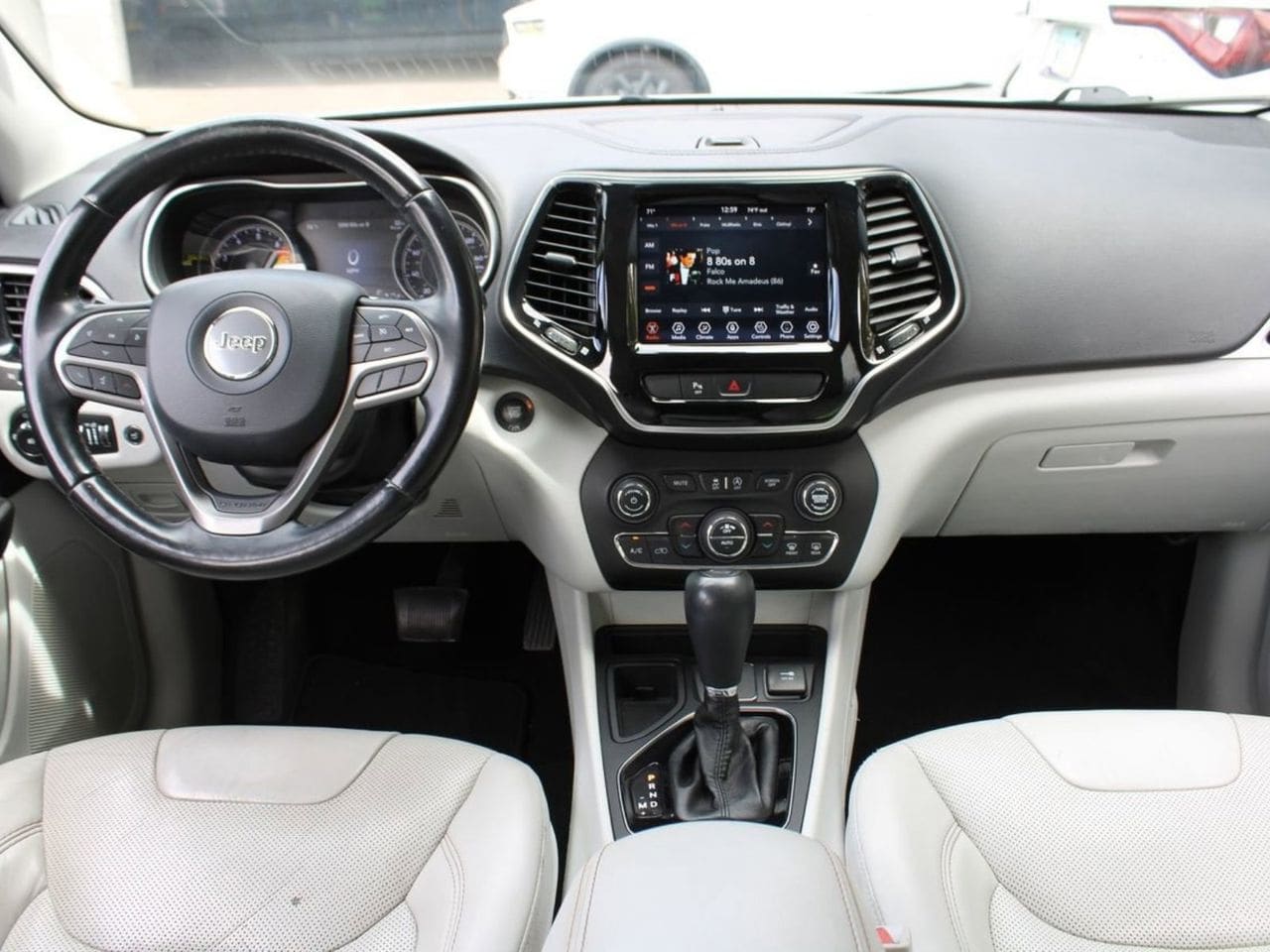 Used 2020 Bright White Clearcoat Jeep Limited image 34