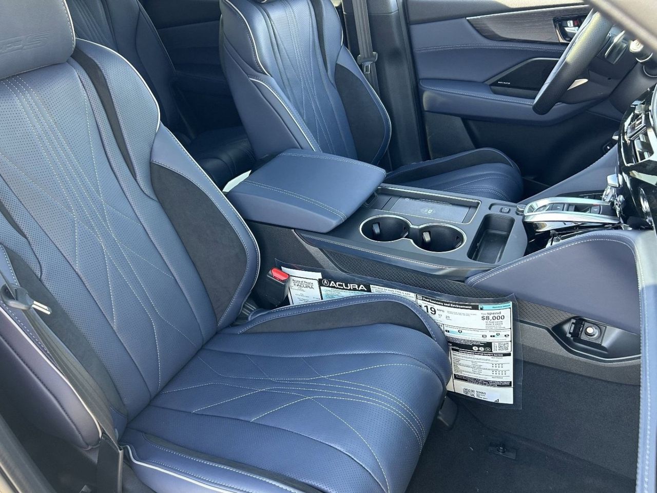 New 2026 Sonic Gray Pearl Acura SH-AWD Type S w/Advance Package image 12