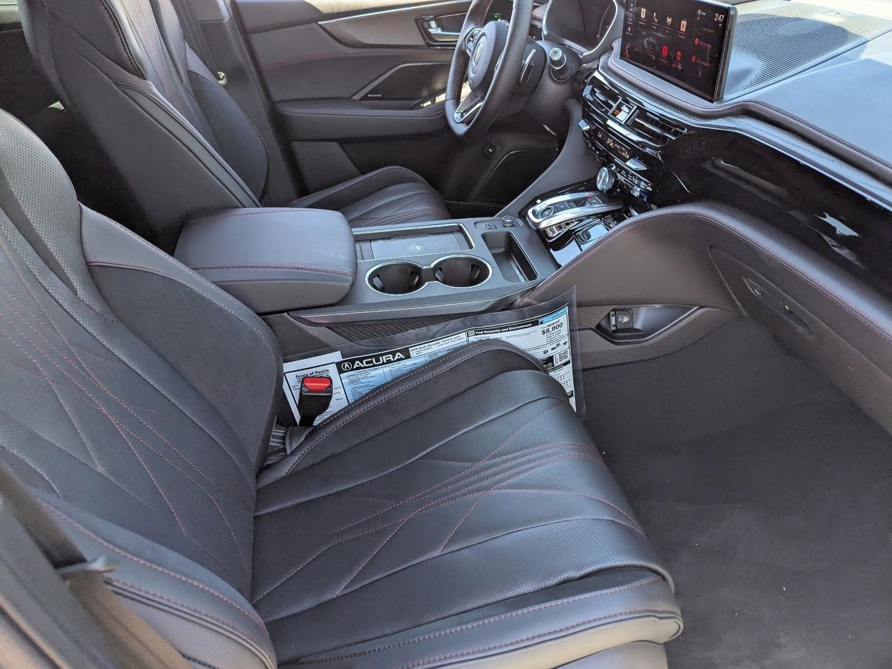 New 2026 Platinum White Pearl Acura SH-AWD Type S w/Advance Package image 13