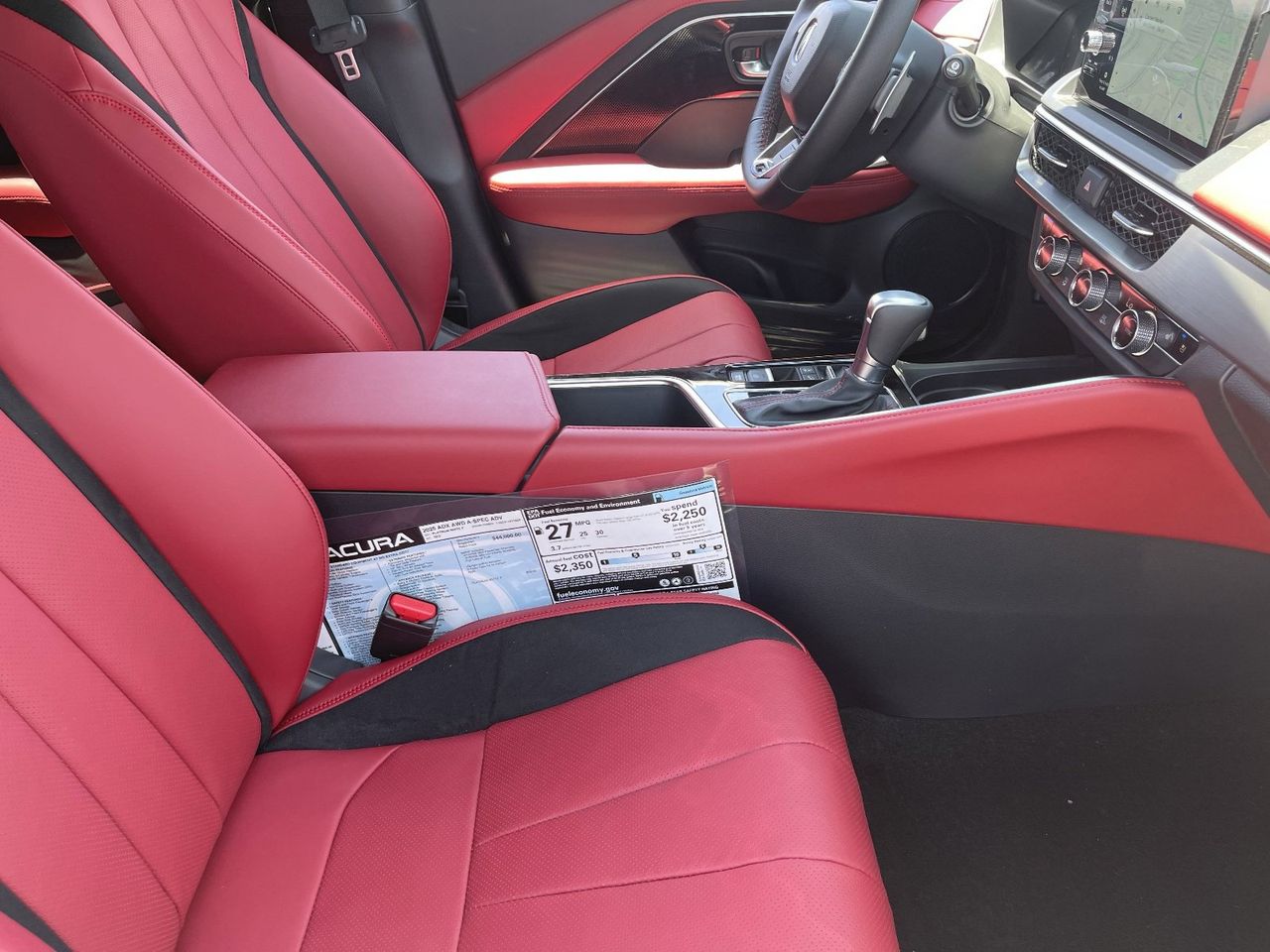 New 2026 Platinum White Pearl Acura A-Spec Advance Package image 13