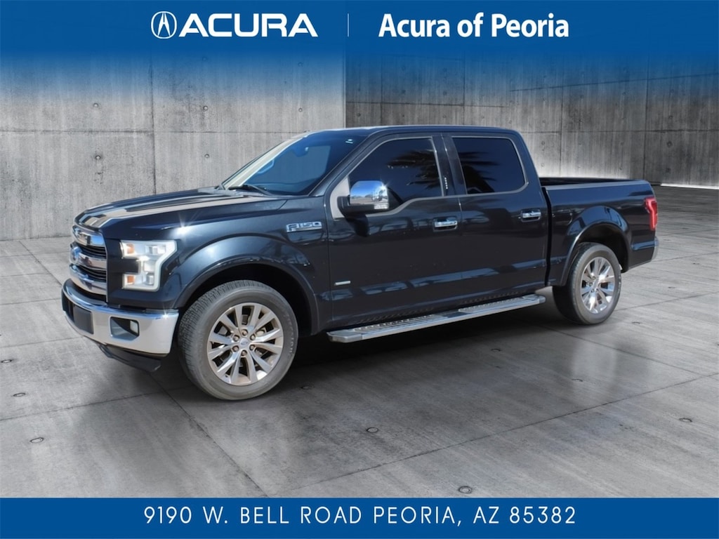 Used 2015 Ford F-150 Lariat Truck SuperCrew Cab