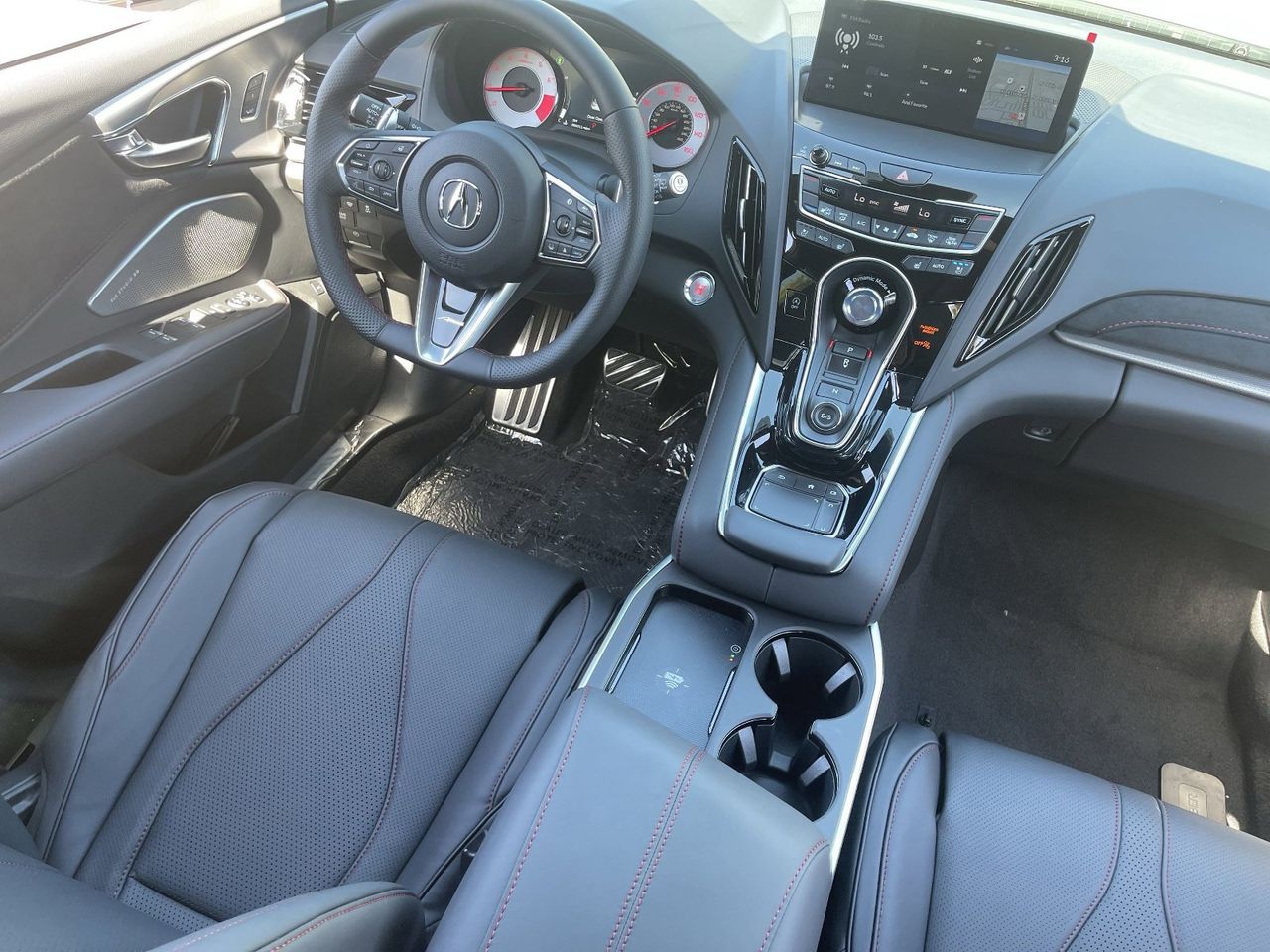 New 2026 Platinum White Pearl Acura A-Spec Advance Package image 18