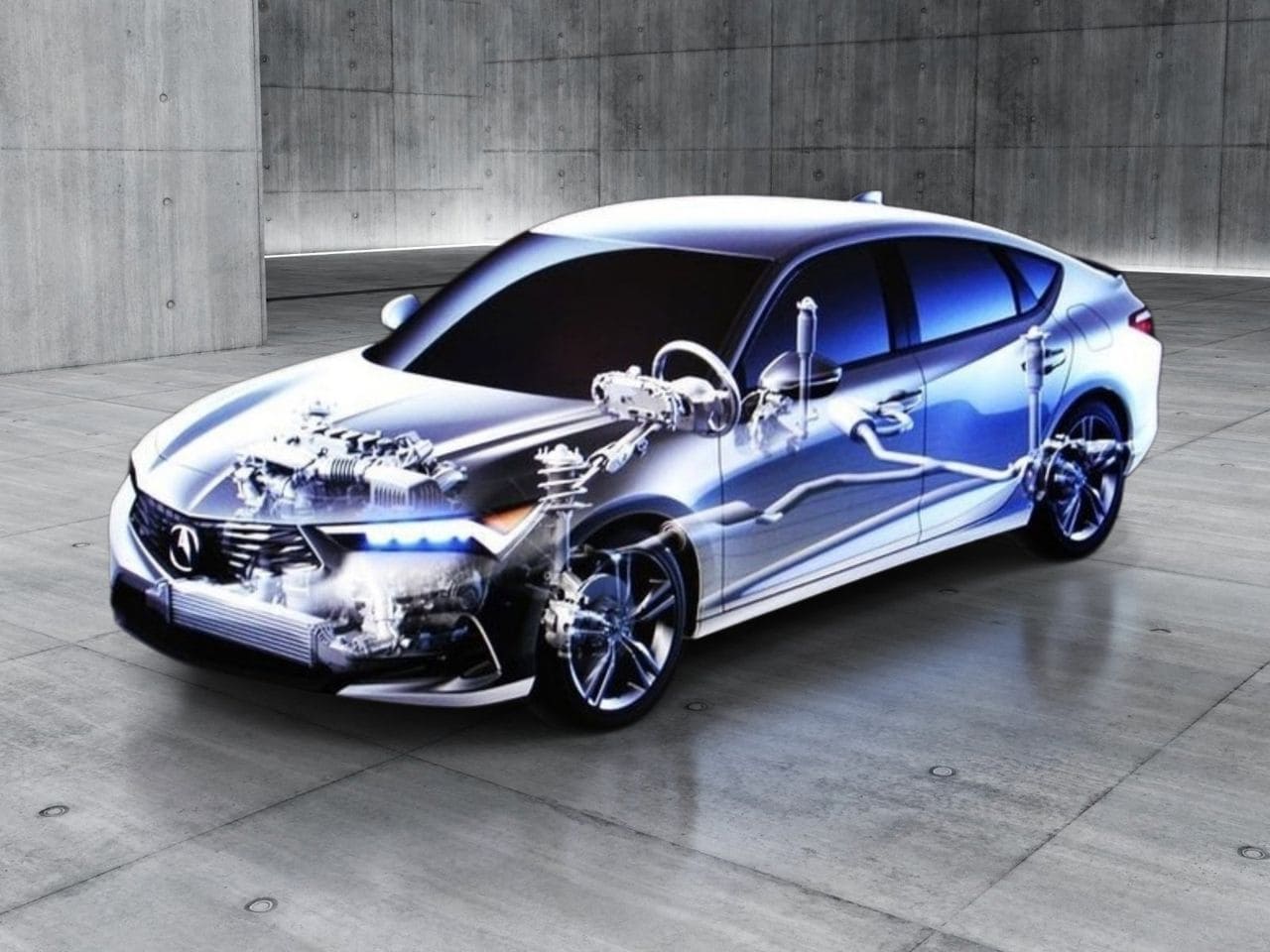 Used 2024 Majestic Black Pearl Acura A-Spec Tech Package image 28