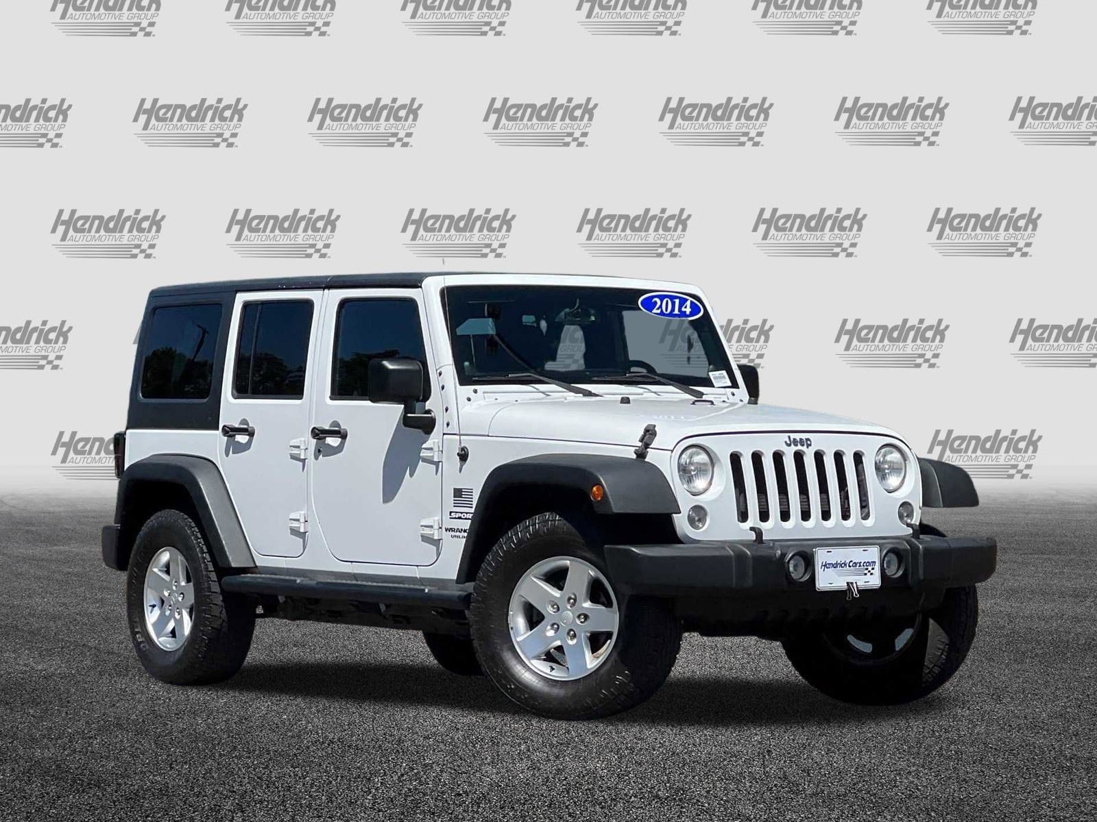 Used 2014 Jeep Wrangler Unlimited Sport with VIN 1C4BJWDG4EL307774 for sale in Pleasanton, CA