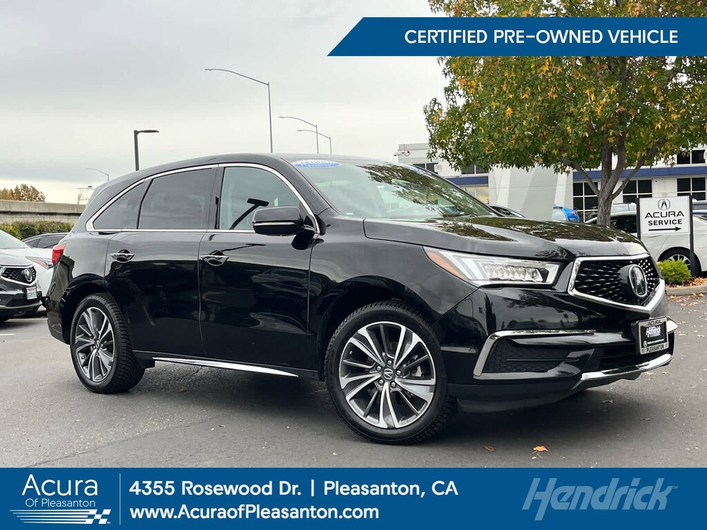 Certified 2019 Acura MDX SH-AWD w/Technology Pkg SUV