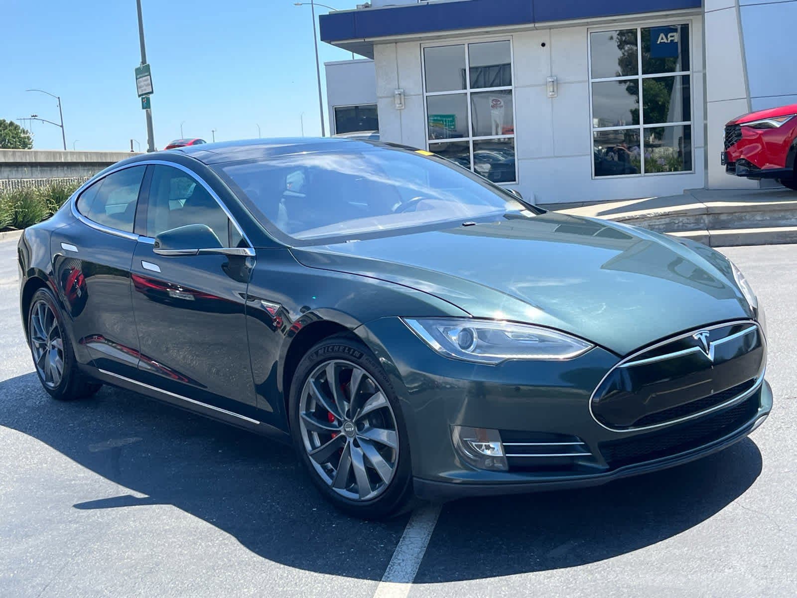 Used 2014 Tesla Model S S with VIN 5YJSA1H12EFP32194 for sale in Pleasanton, CA