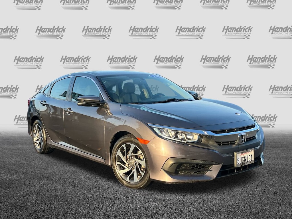 Used 2017 Honda Civic EX Sedan