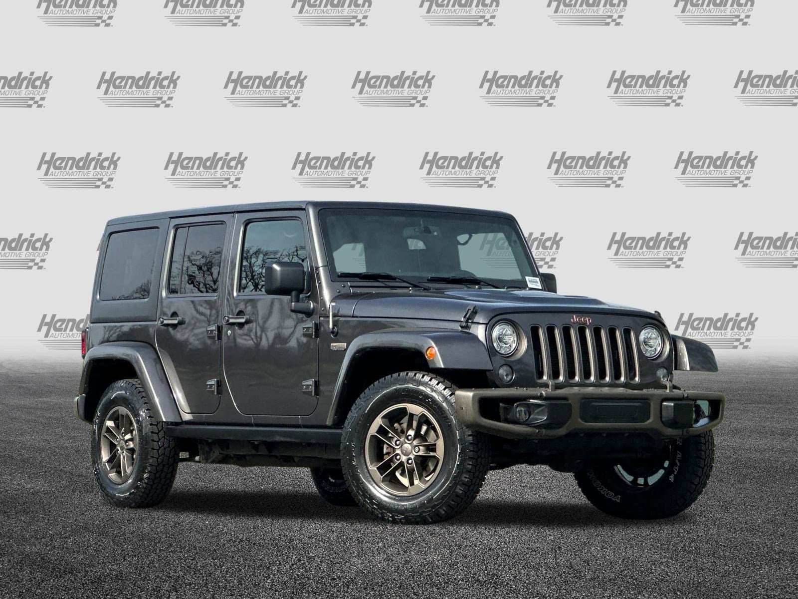 Used 2017 Jeep Wrangler Unlimited 75th Anniversary Edition with VIN 1C4BJWEG2HL545481 for sale in Pleasanton, CA