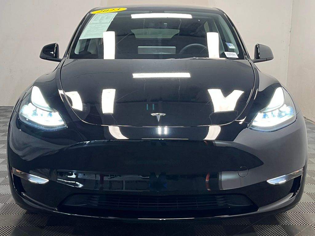 Used 2023 Tesla Model Y Base with VIN 7SAYGDED6PF970855 for sale in Tukwila, WA