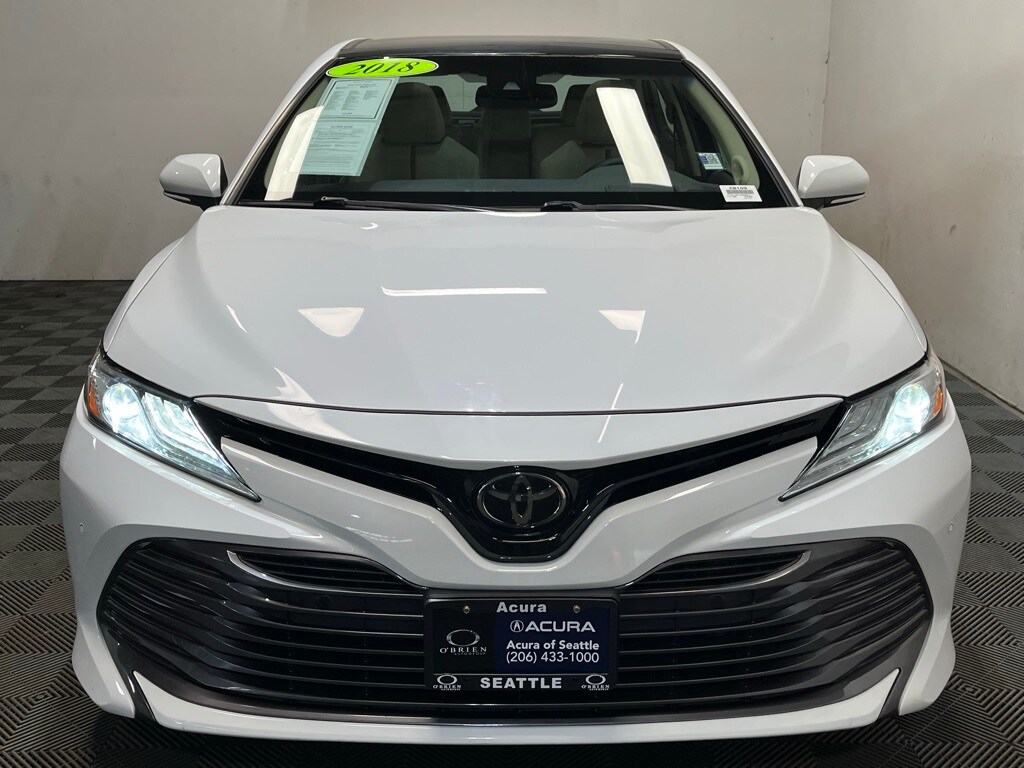 Used 2018 Toyota Camry XLE with VIN 4T1BZ1HK7JU005079 for sale in Seattle, WA