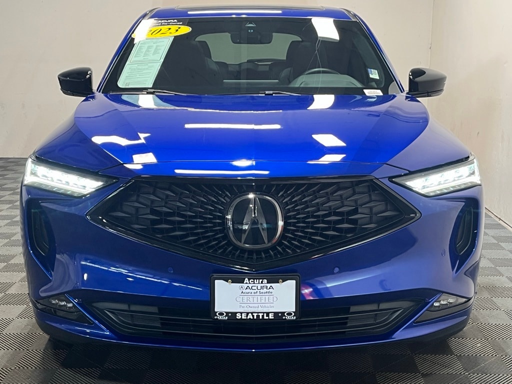 Certified 2023 Acura MDX A-Spec Package with VIN 5J8YE1H07PL014809 for sale in Seattle, WA