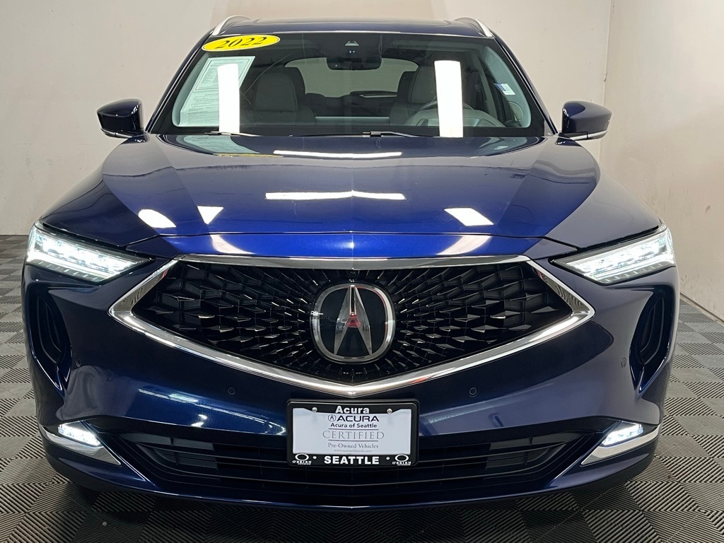 Certified 2022 Acura MDX Advance Package with VIN 5J8YE1H85NL000457 for sale in Seattle, WA