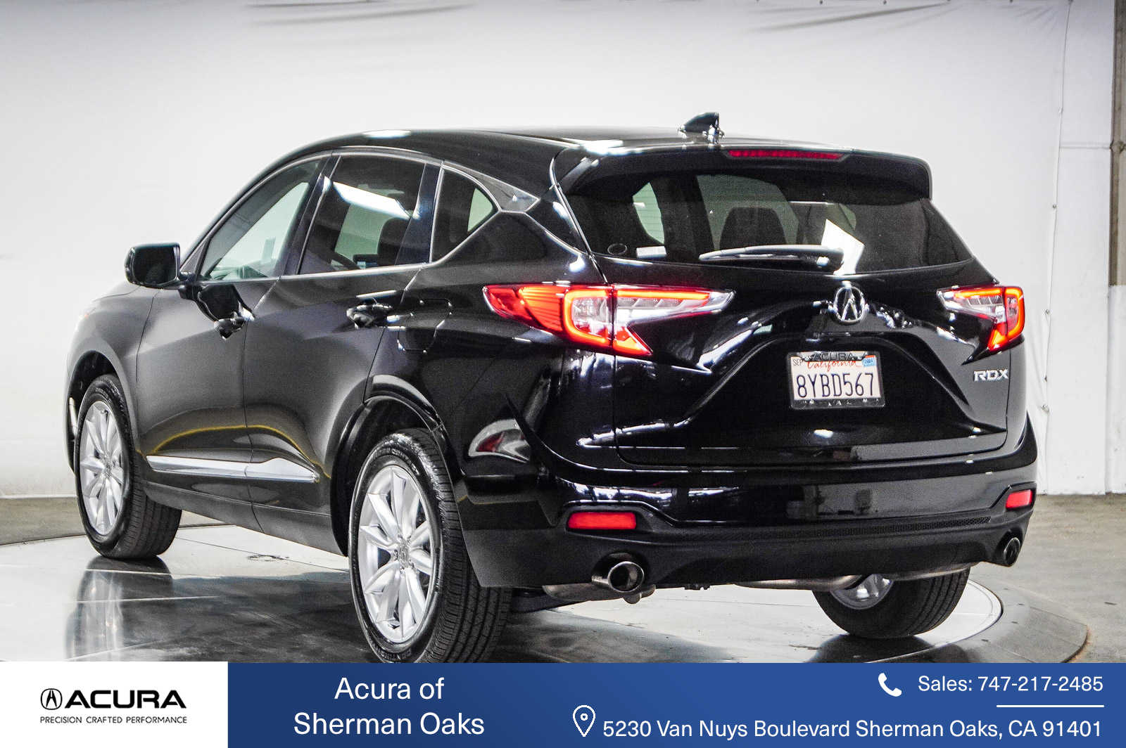 Used 2021 Acura RDX Base with VIN 5J8TC1H32ML018921 for sale in Sherman Oaks, CA