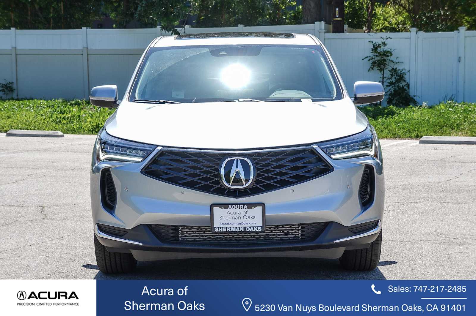 Certified 2025 Acura RDX Technology Package with VIN 5J8TC2H5XSL017505 for sale in Sherman Oaks, CA