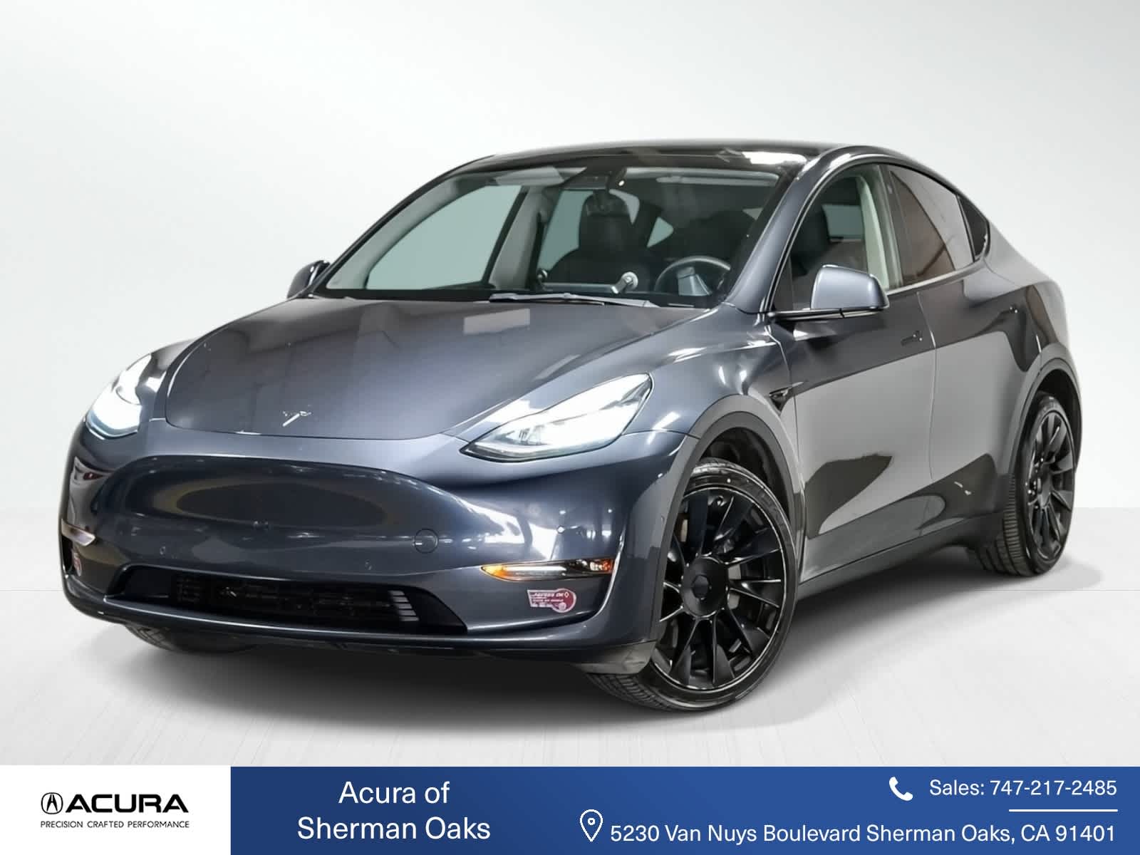 Used 2022 Tesla Model Y Long Range with VIN 7SAYGDEE1NF386787 for sale in Los Angeles, CA