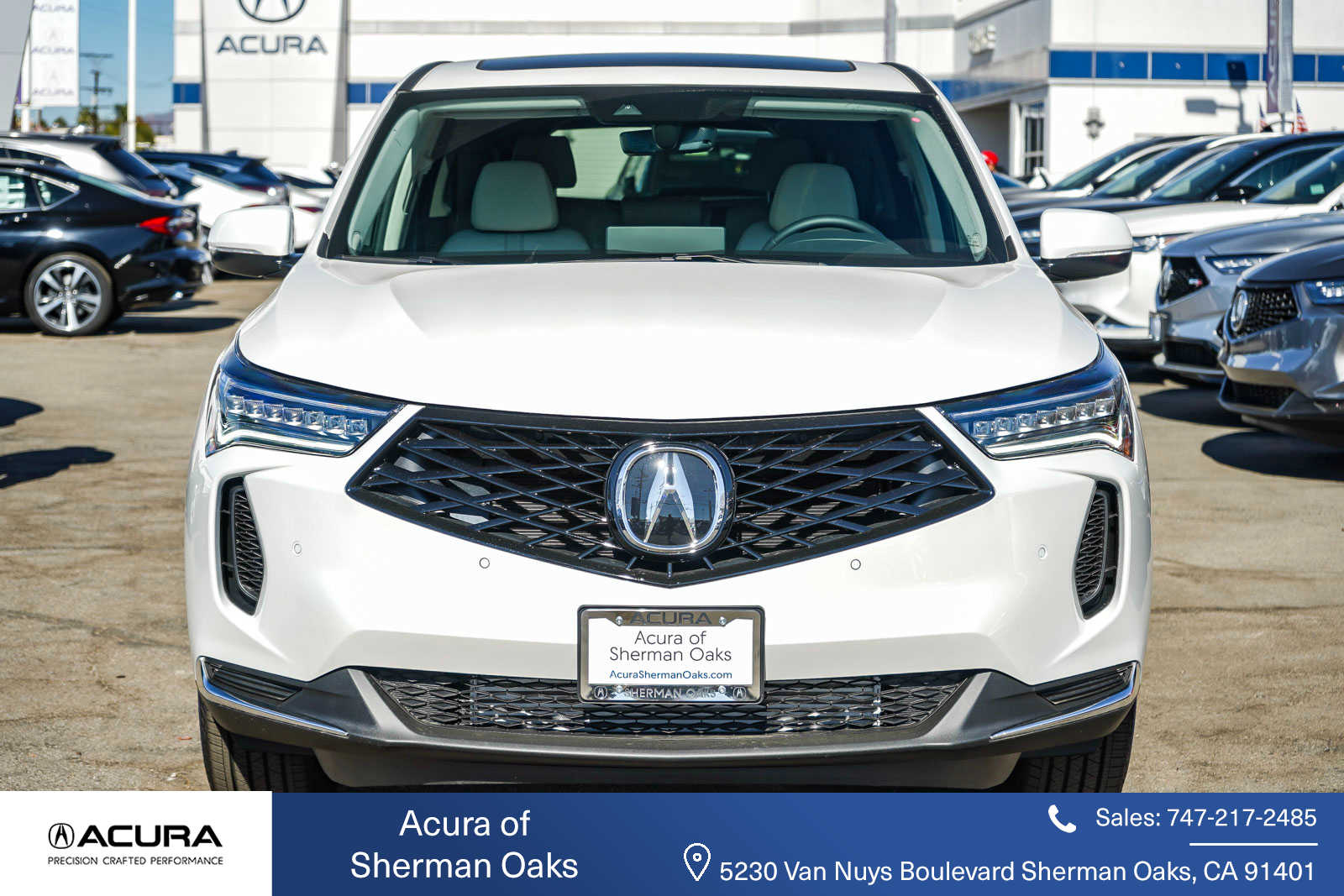 Used 2025 Acura RDX Technology Package with VIN 5J8TC2H58SL016076 for sale in Sherman Oaks, CA