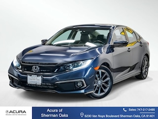 used 2021 Honda Civic EX-L Sedan for sale in los angeles