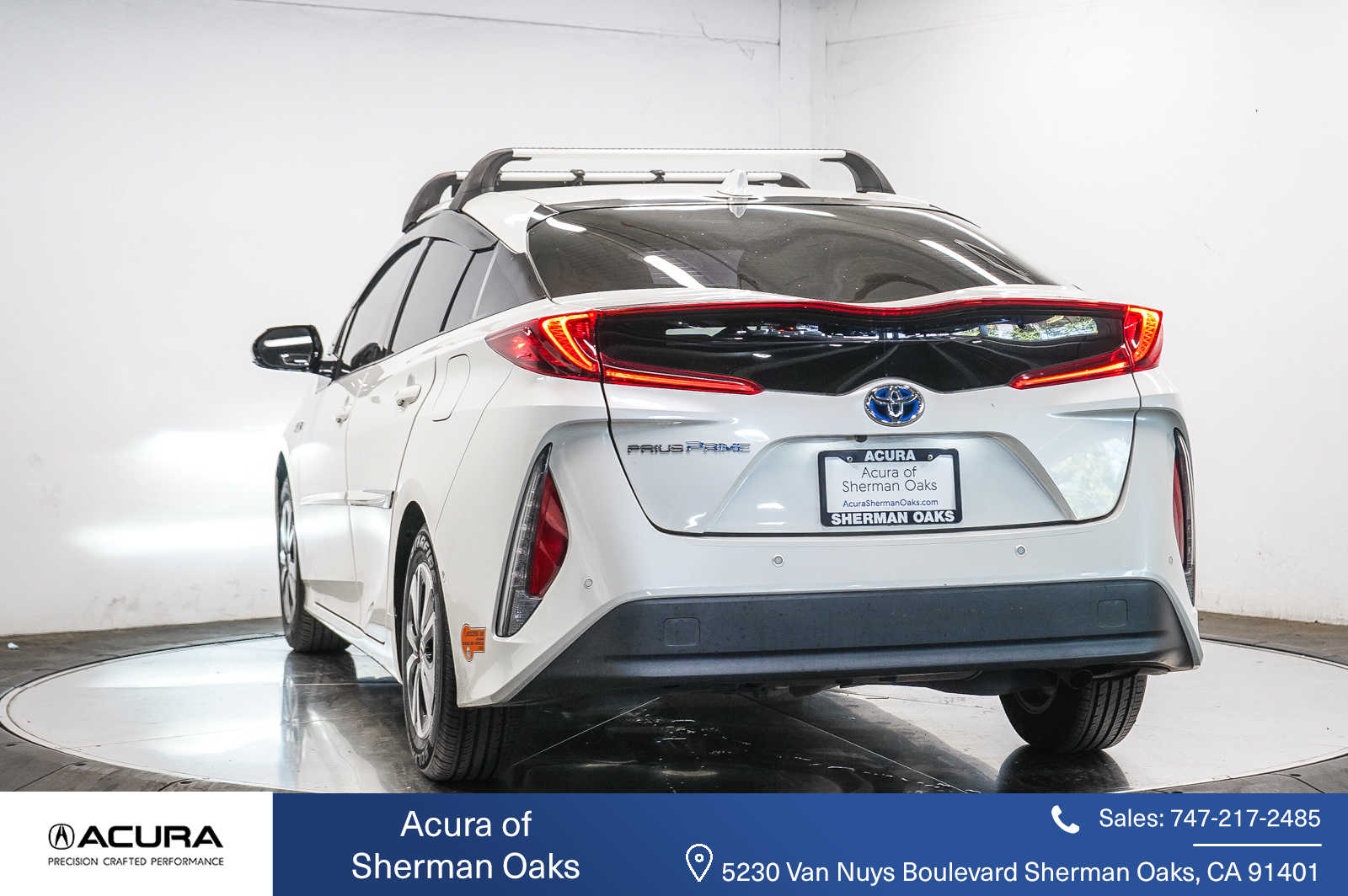 Used 2019 Toyota Prius Prime Advanced with VIN JTDKARFPXK3119061 for sale in Sherman Oaks, CA