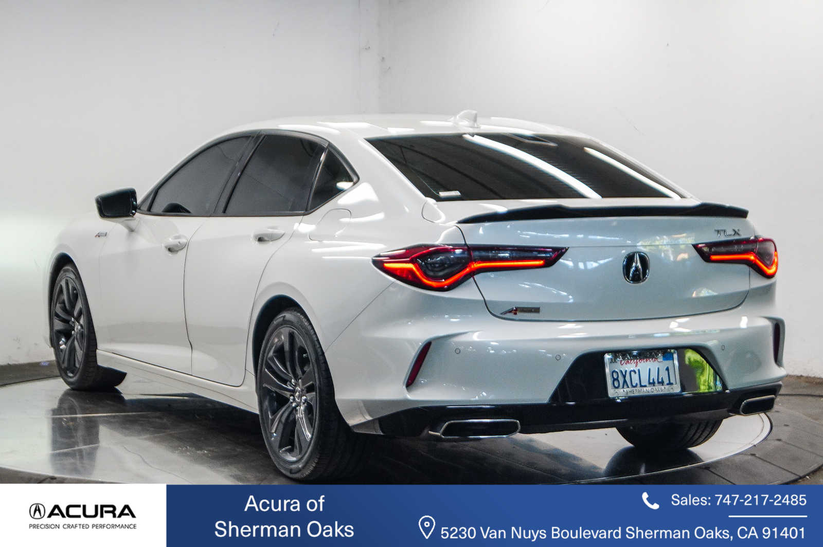 Used 2021 Acura TLX A-SPEC Package with VIN 19UUB5F57MA014622 for sale in Sherman Oaks, CA