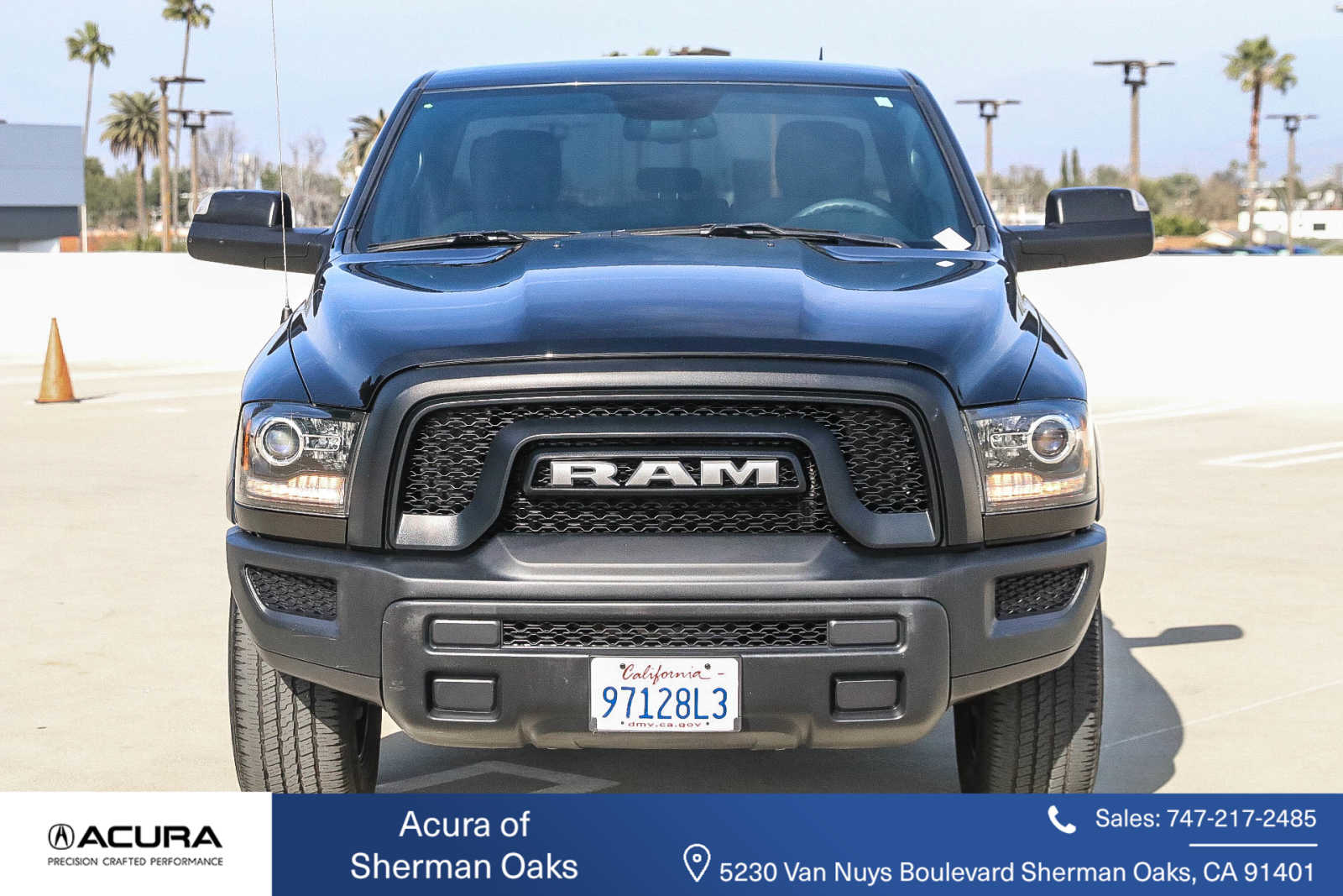 Used 2022 RAM Ram 1500 Classic Warlock with VIN 1C6RR6GG2NS120209 for sale in Sherman Oaks, CA