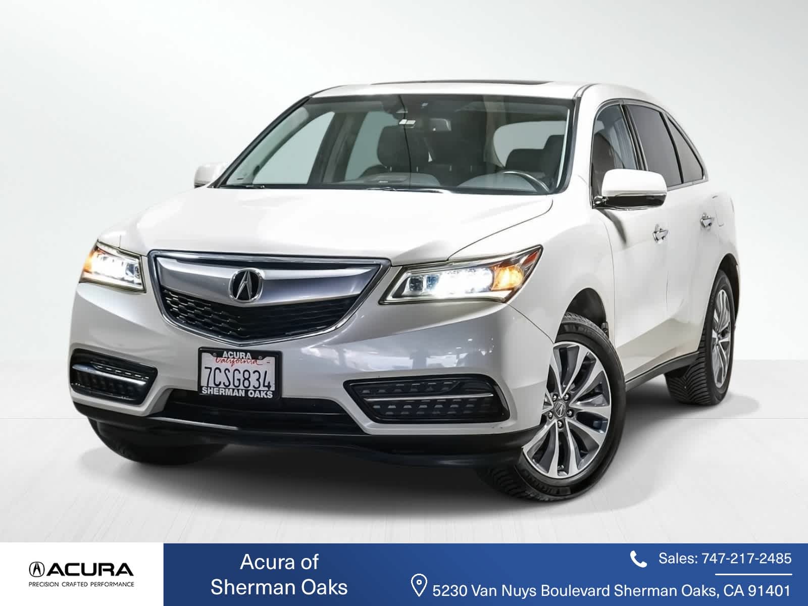2014 Acura MDX Technology -
                  Sherman Oaks, CA