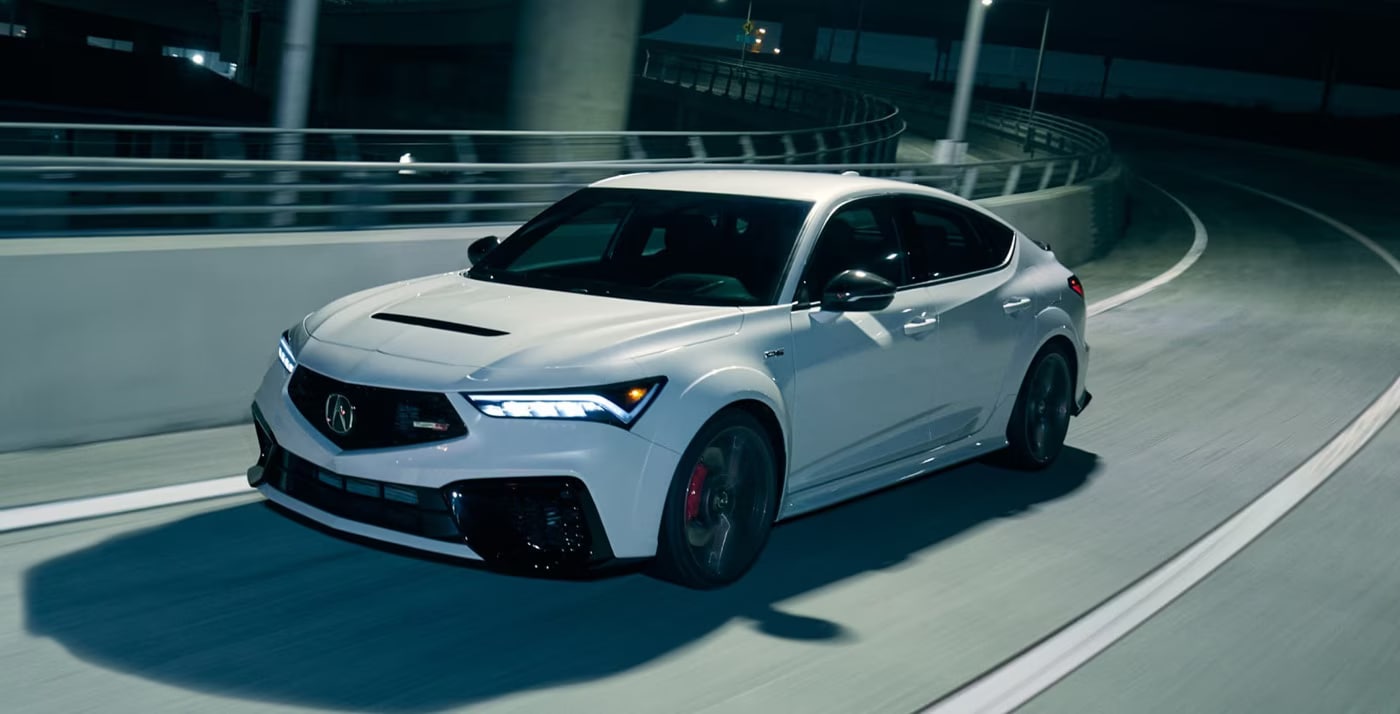 Exterior of a 2026 Acura Integra Type S