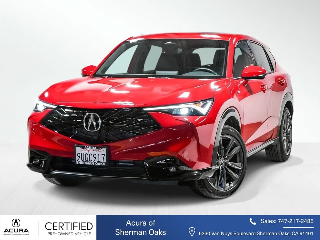 Certified 2025 Acura ADX A-Spec Package SUV