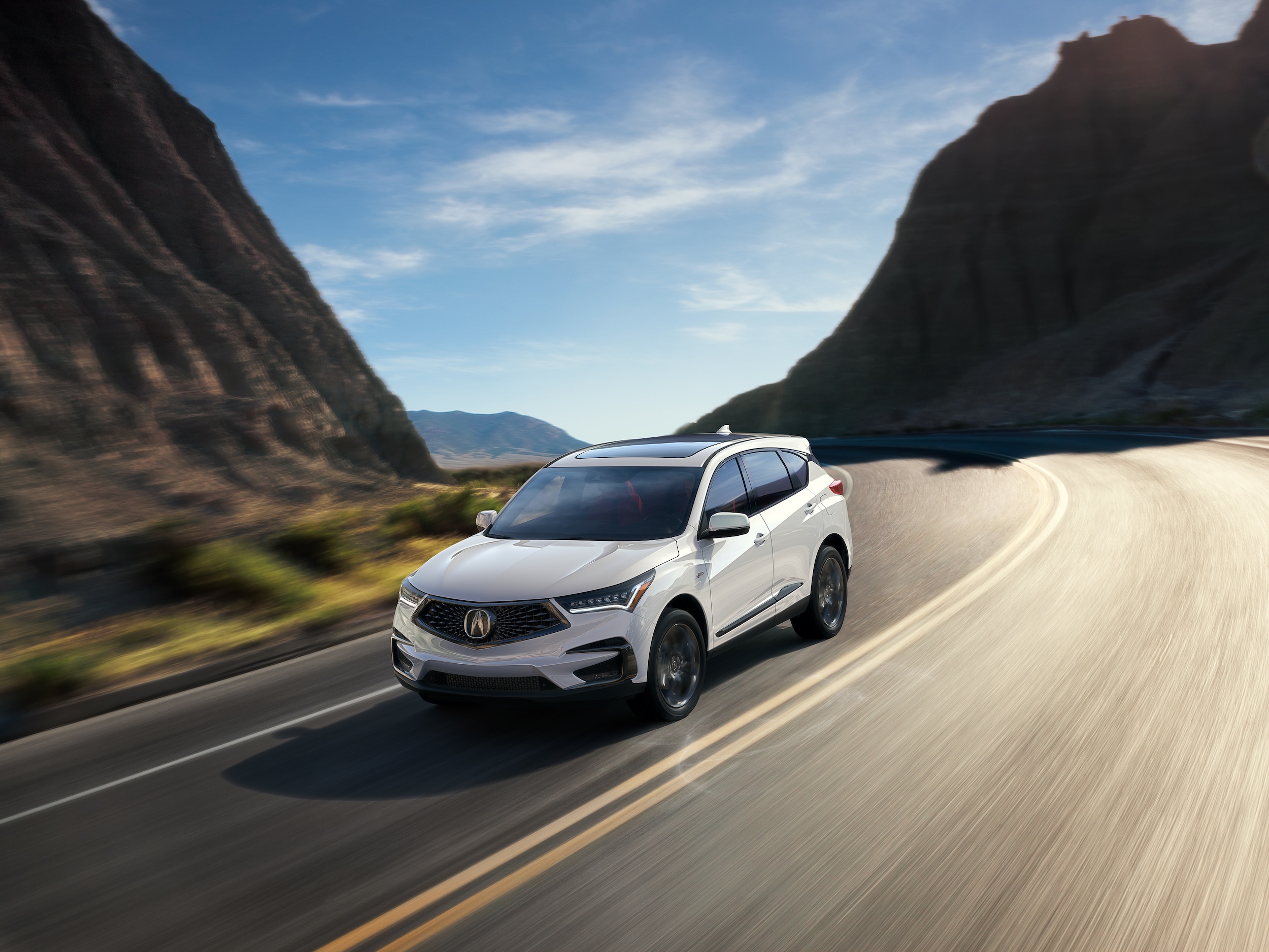 2021 Acura RDX ASpec SUV driving