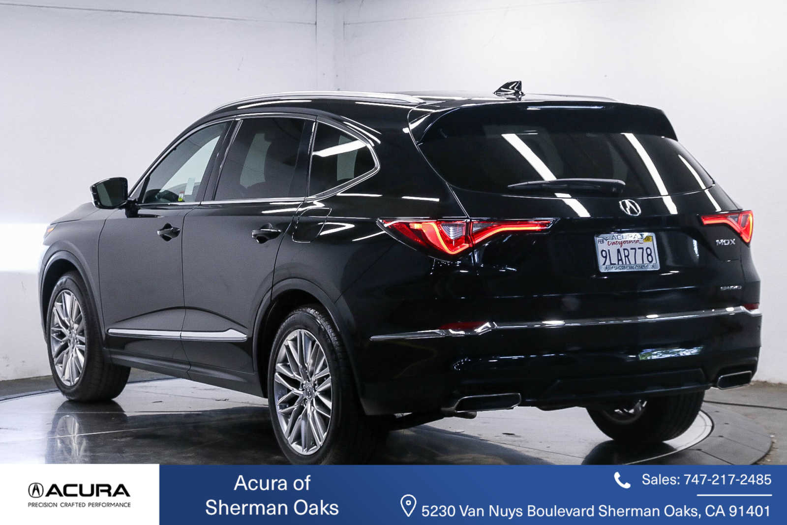 Certified 2023 Acura MDX Advance Package with VIN 5J8YE1H81PL036178 for sale in Sherman Oaks, CA