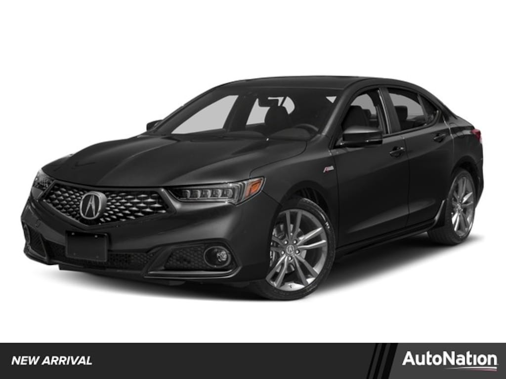 Used 2018 Acura TLX w/A-SPEC Pkg Red Leather Sedan