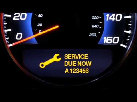 Acura service light
