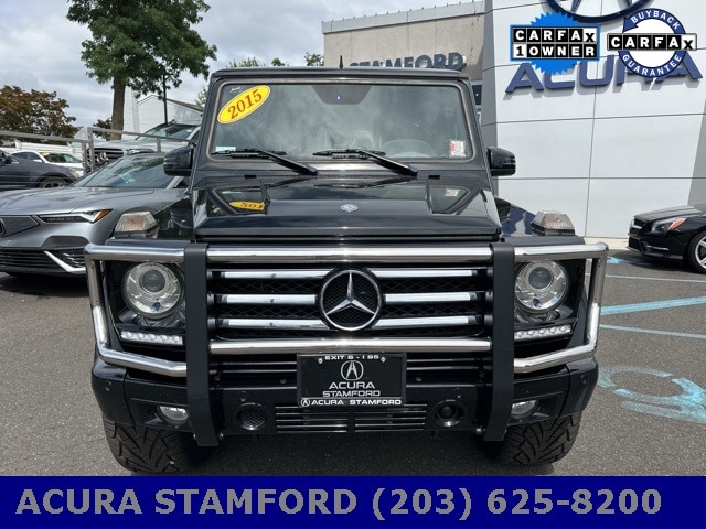 Used 2015 Mercedes-Benz G-Class G550 with VIN WDCYC3HF4FX238352 for sale in Stamford, CT