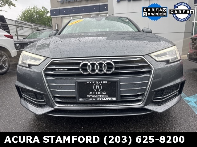 Used 2017 Audi A4 Premium Plus with VIN WAUENAF45HN047575 for sale in Stamford, CT