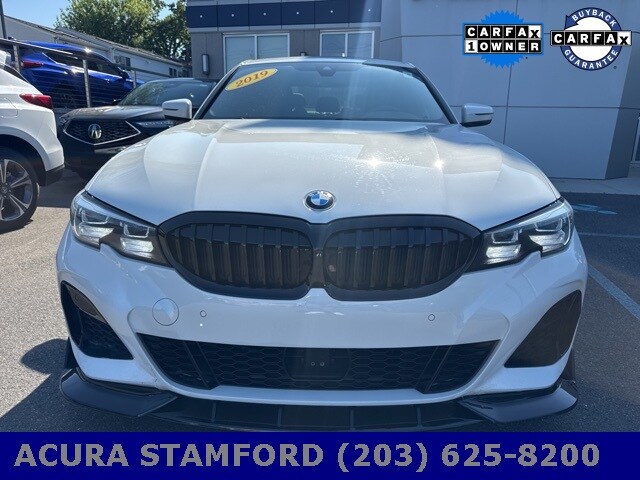 Used 2019 BMW 3 Series 330i with VIN WBA5R7C55KFH08076 for sale in Stamford, CT