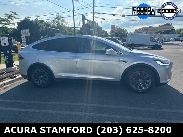 Used 2018 Tesla Model X P100D with VIN 5YJXCBE47JF128493 for sale in Stamford, CT