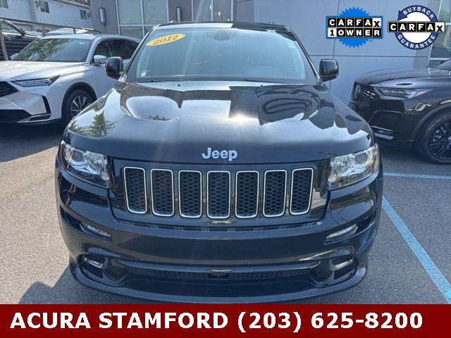 Used 2012 Jeep Grand Cherokee SRT-8 with VIN 1C4RJFDJ7CC360900 for sale in Stamford, CT