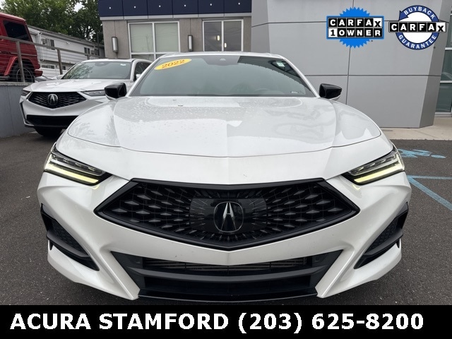 Used 2022 Acura TLX A-SPEC Package with VIN 19UUB6F50NA002402 for sale in Stamford, CT