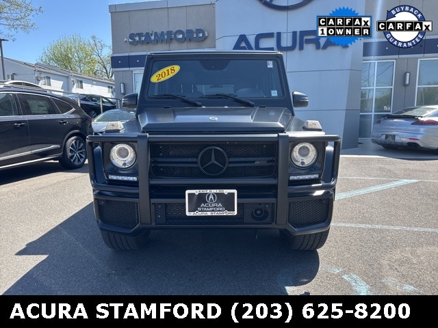 Used 2018 Mercedes-Benz G-Class AMG G63 with VIN WDCYC7DH2JX292756 for sale in Stamford, CT