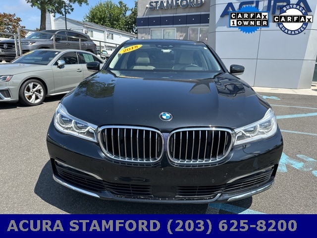 Used 2018 BMW 7 Series 750i with VIN WBA7F2C51JG424597 for sale in Stamford, CT