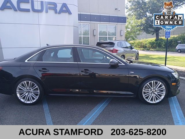 Used 2018 Audi A4 Premium Plus with VIN WAUENAF40JA054012 for sale in Stamford, CT