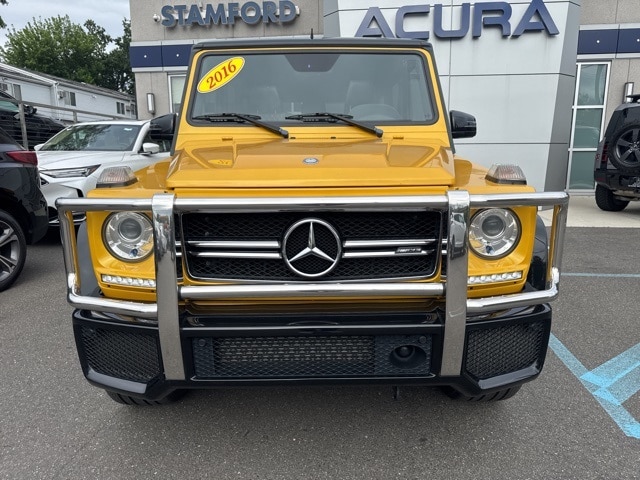 Used 2016 Mercedes-Benz G-Class AMG G63 with VIN WDCYC7DFXGX253050 for sale in Stamford, CT