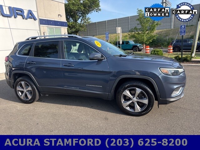Used 2019 Jeep Cherokee Limited with VIN 1C4PJMDX3KD438193 for sale in Stamford, CT