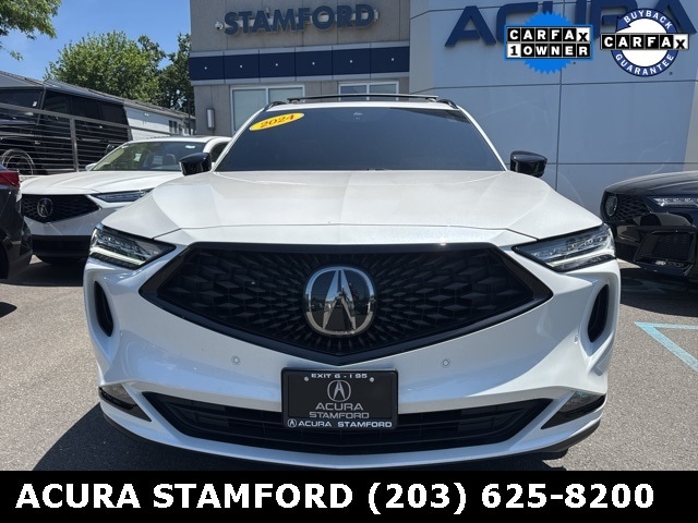 Used 2024 Acura MDX A-Spec Package with VIN 5J8YE1H07RL013677 for sale in Stamford, CT