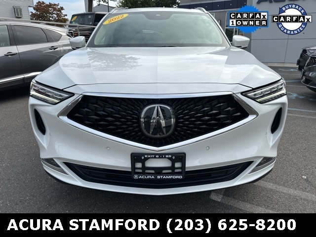 Used 2022 Acura MDX Advance Package with VIN 5J8YE1H81NL039899 for sale in Stamford, CT