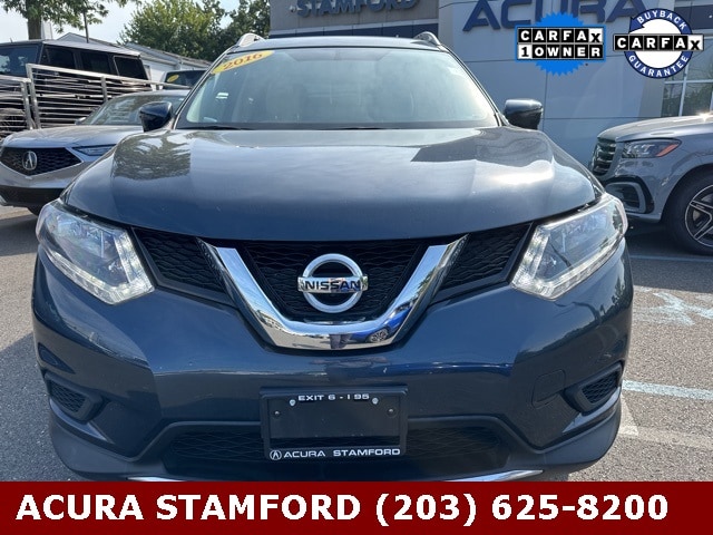 Used 2016 Nissan Rogue SV with VIN KNMAT2MV4GP681701 for sale in Stamford, CT