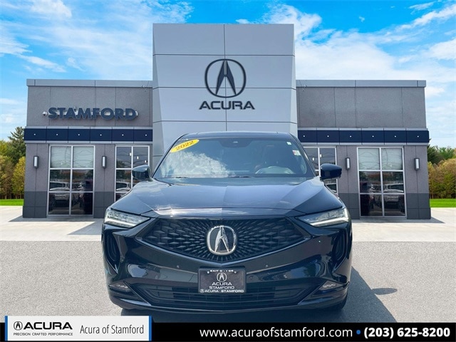 Used 2022 Acura MDX A-Spec Package with VIN 5J8YE1H07NL022485 for sale in Stamford, CT