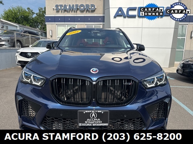Used 2022 BMW X5 M Base with VIN 5YMJU0C01N9M11230 for sale in Stamford, CT