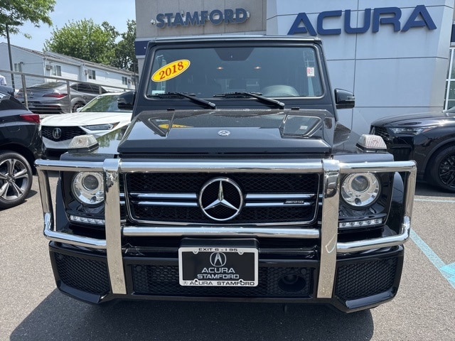 Used 2018 Mercedes-Benz G-Class AMG G63 with VIN WDCYC7DH7JX295376 for sale in Stamford, CT